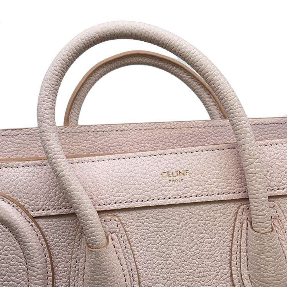 Celine Luggage Leather Handbag Shoulder - Picture 9 of 12